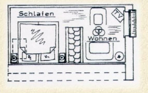 Landjaegerhaus Am Suedstrand - Wohnung 1 + 3 Wyk auf Föhr Eksteriør bilde